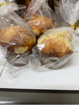 手作りパンいただきました!